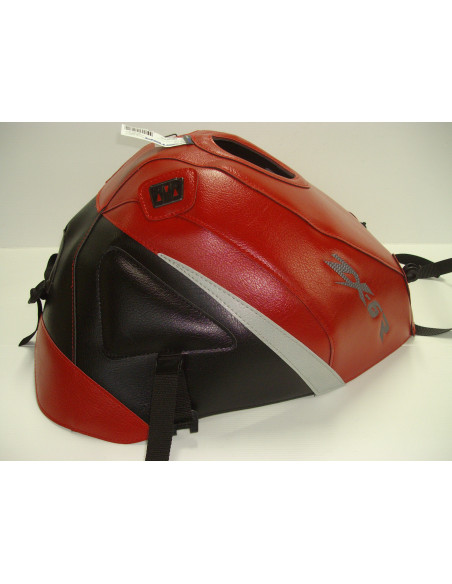 Tapis de réservoir BAGSTER Kawasaki 600/636 ZX-6R 1998-2002 Rouge / Noir / Gris Clair