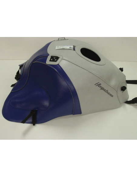 Tapis de réservoir BAGSTER Suzuki 1300 GSX R Hayabusa 1999-2007 Gris Clair / Baltique
