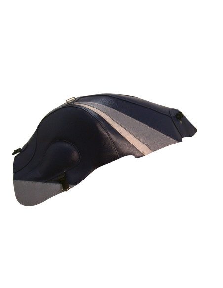 Tapis de réservoir BAGSTER Suzuki 1300 GSX R Hayabusa 1999-2007 Noir / Acier / Gris Clair