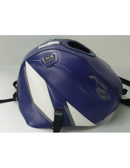 Tapis de réservoir BAGSTER Yamaha 600 YZF R-6 1999-2002 Baltique / Blanc / Acier