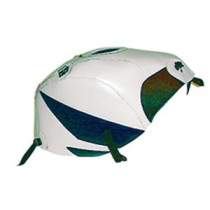 Tapis de réservoir BAGSTER Honda 600 CBR F 1999-2007 Blanc / Bleu Foncé
