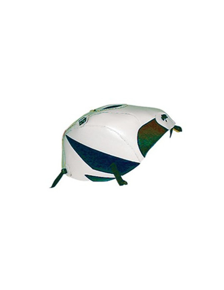 Tapis de réservoir BAGSTER Honda 600 CBR F 1999-2007 Blanc / Bleu Foncé