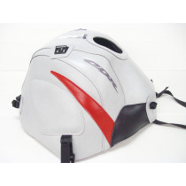 Tapis de réservoir BAGSTER Honda 600 CBR F 1999-2007 Gris Clair / Rouge Noir