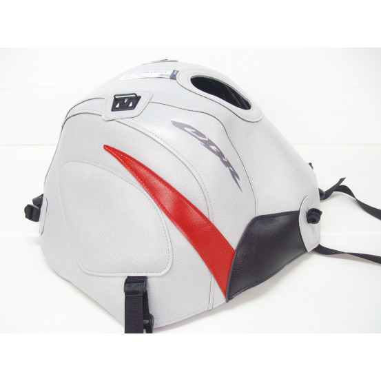 Tapis de réservoir BAGSTER Honda 600 CBR F 1999-2007 Gris Clair / Rouge Noir