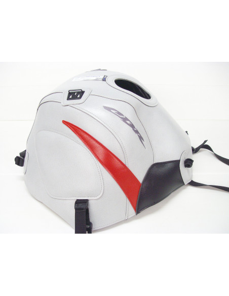Tapis de réservoir BAGSTER Honda 600 CBR F 1999-2007 Gris Clair / Rouge Noir