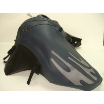 Tapis de réservoir BAGSTER Triumph 900/955 Tiger 1999-2006 Bleu Nuit / Acier