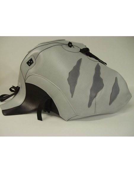 Tapis de réservoir BAGSTER Triumph 900/955 Tiger 1999-2006 Gris Clair / Acier