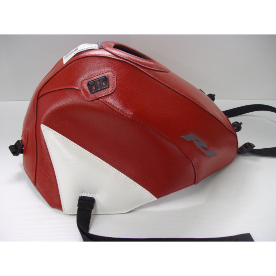 Tapis de réservoir BAGSTER Yamaha 1000 YZF R-1 2000-2001 Rouge / Blanc