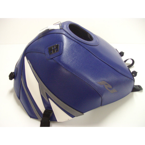 Tapis de réservoir BAGSTER Yamaha 1000 YZF R-1 2000-2001 Baltique / Blanc / Acier