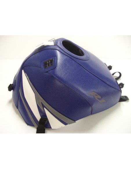Tapis de réservoir BAGSTER Yamaha 1000 YZF R-1 2000-2001 Baltique / Blanc / Acier