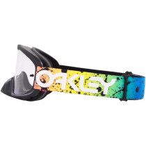 Masque cross OAKLEY O-Frame 2.0 Pro MX Splatter Noir Clair - Écran Clair 2