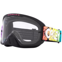 Masque cross OAKLEY O-Frame 2.0 Pro MX Splatter Noir Clair - Écran Clair