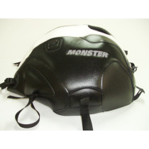 Tapis de réservoir BAGSTER Ducati 600/1000 Monster S4/S2R/S4R 2000-2008 Noir / Blanc