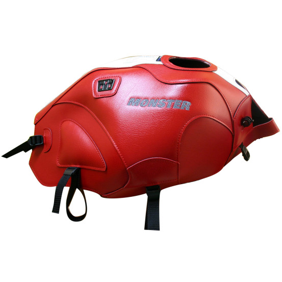 Tapis de réservoir BAGSTER Ducati 600/1000 Monster S4/S2R/S4R 2000-2008 Rouge / Blanc