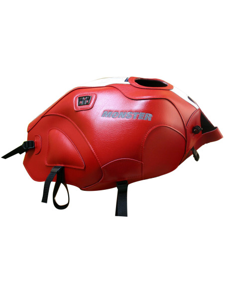 Tapis de réservoir BAGSTER Ducati 600/1000 Monster S4/S2R/S4R 2000-2008 Rouge / Blanc