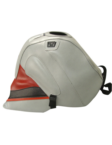 Tapis de réservoir BAGSTER Aprilia 1000 RSV R / Tuono 2003-2005 Gris Clair / Rouge