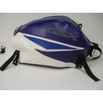 Tapis de réservoir BAGSTER Suzuki 1400 GSX 2001-2007 Baltique / Blanc / Gitane / Acier