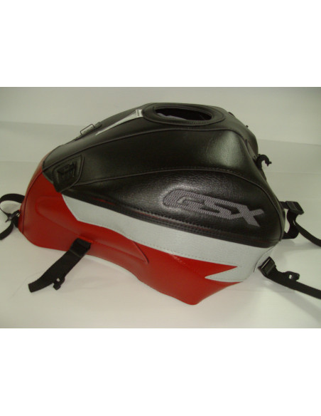 Tapis de réservoir BAGSTER Suzuki 1400 GSX 2001-2007 Noir / Rouge / Gris Clair