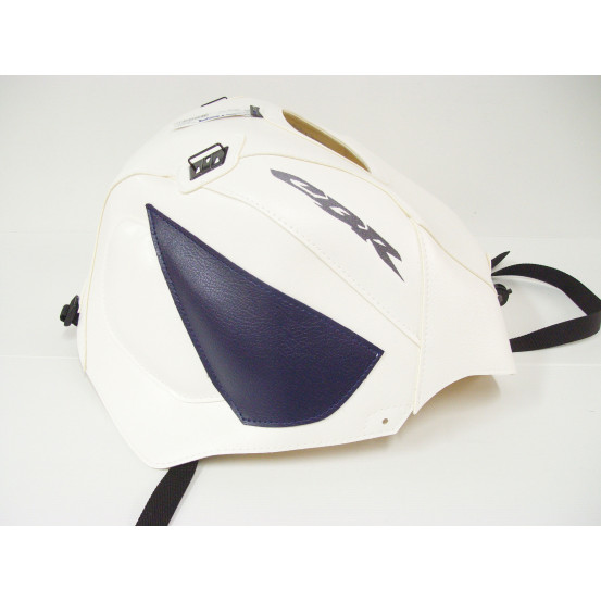 Tapis de réservoir BAGSTER Honda 900/954 CBR Fireblade 2002-2004 Blanc / Bleu Foncé