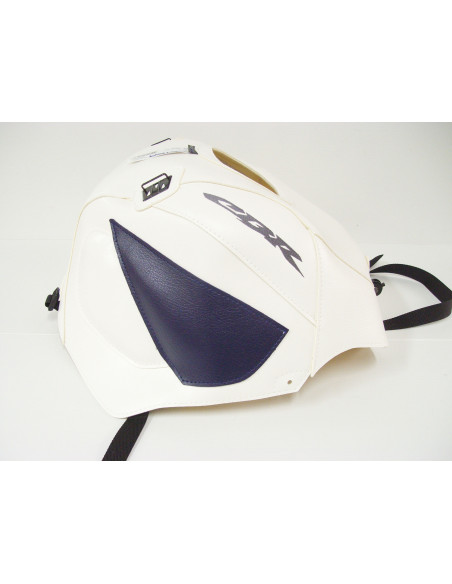 Tapis de réservoir BAGSTER Honda 900/954 CBR Fireblade 2002-2004 Blanc / Bleu Foncé