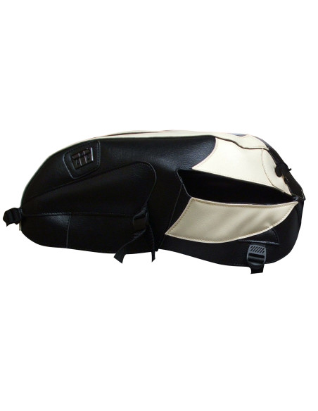 Tapis de réservoir BAGSTER Triumph 1000 T100 Bonneville 2003-2007 Noir / Creme