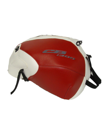 Tapis de réservoir BAGSTER Honda CB 1300 Big One / S 2003-2011 Blanc / Rouge