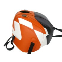 Tapis de réservoir BAGSTER Aprilia 1000 RSV R / Tuono 2006-2010 Noir / Orange / Blanc