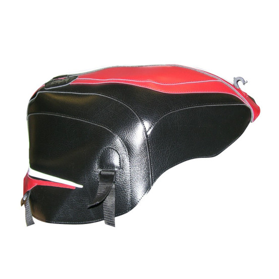 Tapis de réservoir BAGSTER Aprilia 1000 RSV R / Tuono 2006-2010 Blanc / Vermillon / Noir