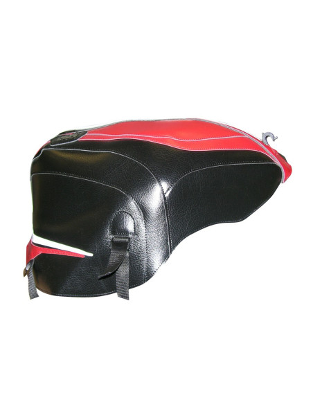 Tapis de réservoir BAGSTER Aprilia 1000 RSV R / Tuono 2006-2010 Blanc / Vermillon / Noir