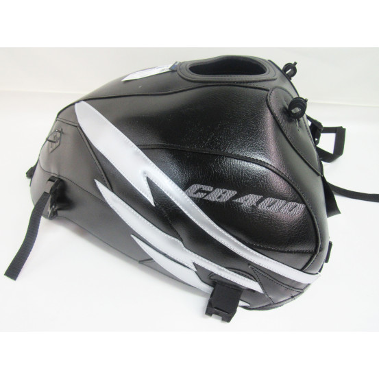 Tapis de réservoir BAGSTER Honda CB 400 2004-2006 Noir / Gris