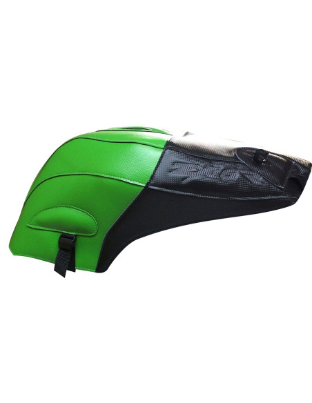 Tapis de réservoir BAGSTER Kawasaki 600/636 ZX-6R 2005-2006 Carbone / Vert