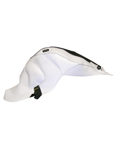 Tapis de réservoir BAGSTER BMW K 1200/1300 S 2005-2016 Blanc / Noir Mat