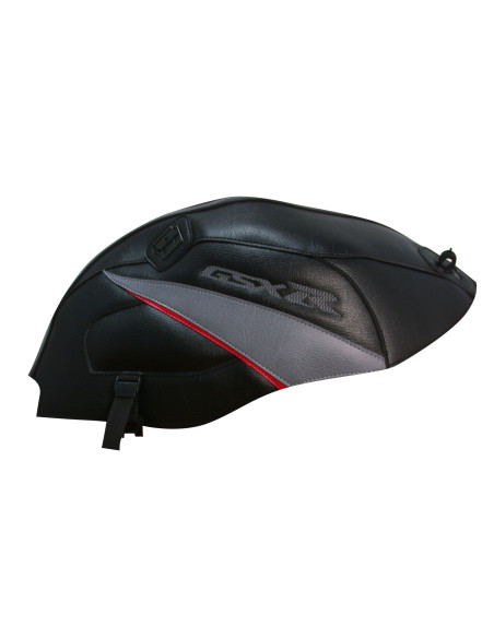 Tapis de réservoir BAGSTER Suzuki 1000 GSX R 2005-2006 Noir / Acier Rouge