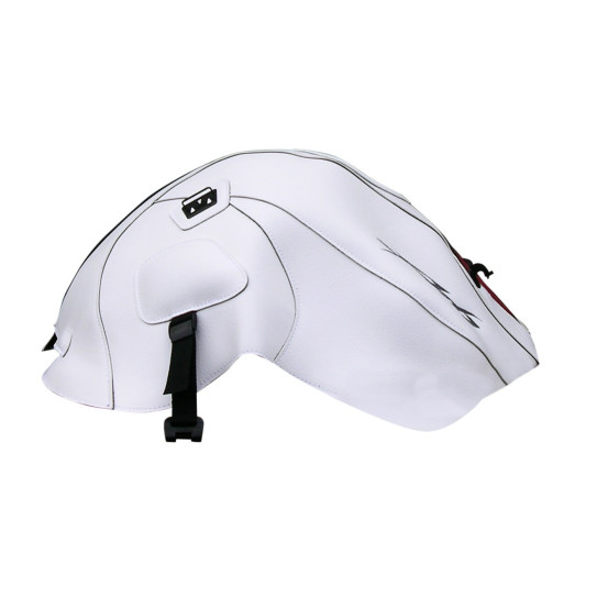 Tapis de réservoir BAGSTER Yamaha 600 FZ6 N/S2 2005-2009 Blanc / Rouge