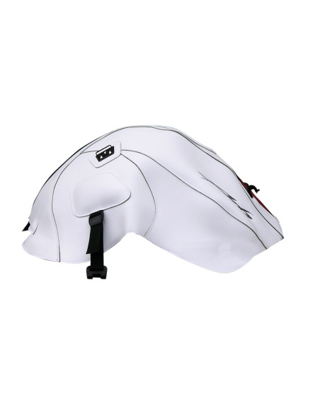 Tapis de réservoir BAGSTER Yamaha 600 FZ6 N/S2 2005-2009 Blanc / Rouge