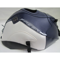 Tapis de réservoir BAGSTER Yamaha 1000 FZ1 Fazer S 2006-2015 Bleu Foncé / Blanc