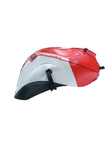 Tapis de réservoir BAGSTER Yamaha 1000 FZ1 Fazer S 2006-2015 Rouge / Gris / Carbone