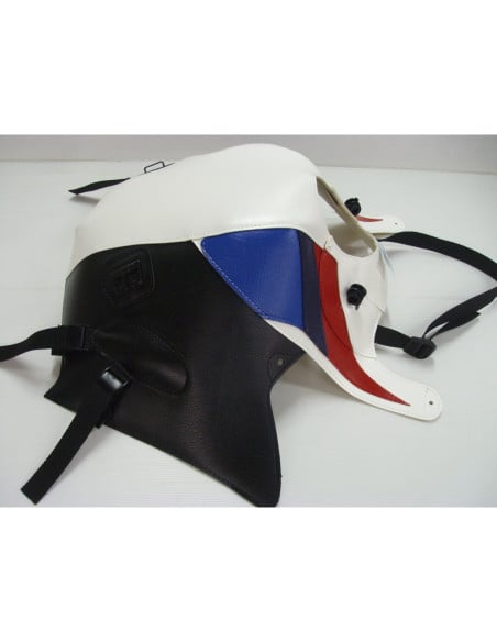 Tapis de réservoir BAGSTER BMW R 1200 GS Adventure 2006-2013 Blanc / Rouge / Bleu Foncé / Gitane / Flanc Noir