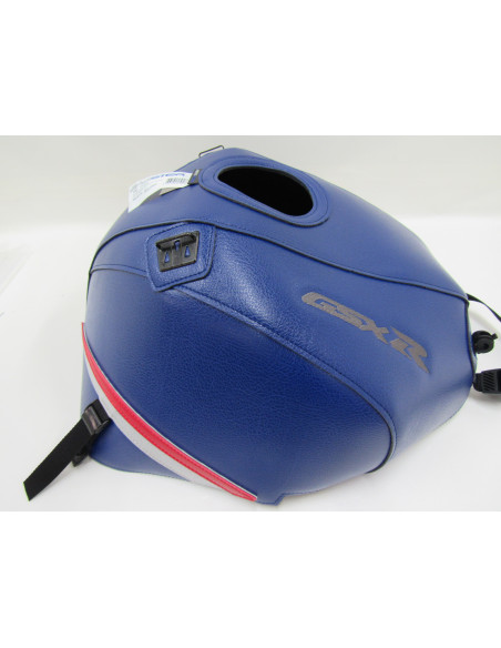 Tapis de réservoir BAGSTER Suzuki 1000 GSX R 2007-2008 Bleu / Rouge / Gris Clair