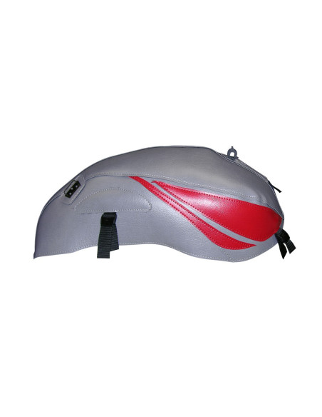 Tapis de réservoir BAGSTER Honda 600 CB Hornet S / SF 2007-2010 Acier / Rouge Foncé