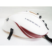 Tapis de réservoir BAGSTER Honda 600 CB Hornet S / SF 2007-2010 Blanc / Rouge Foncé