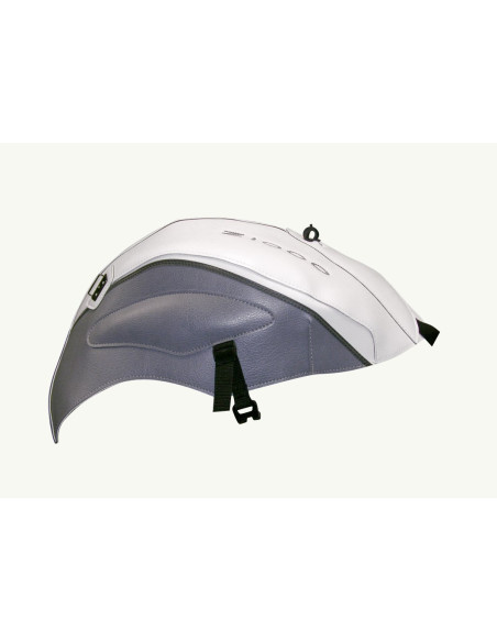 Tapis de réservoir BAGSTER Kawasaki Z 1000 2007-2009 Blanc / Acier