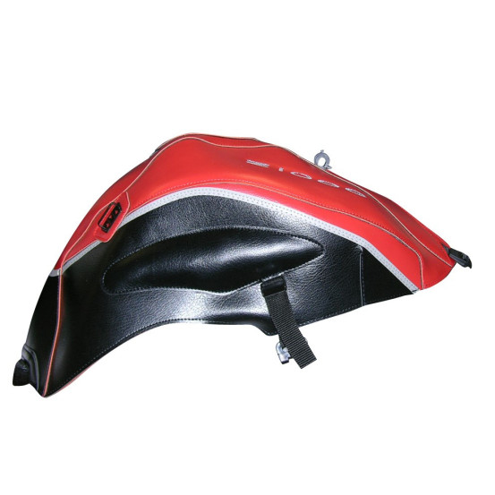 Tapis de réservoir BAGSTER Kawasaki Z 1000 2007-2009 Vermillon Nacre / Noir