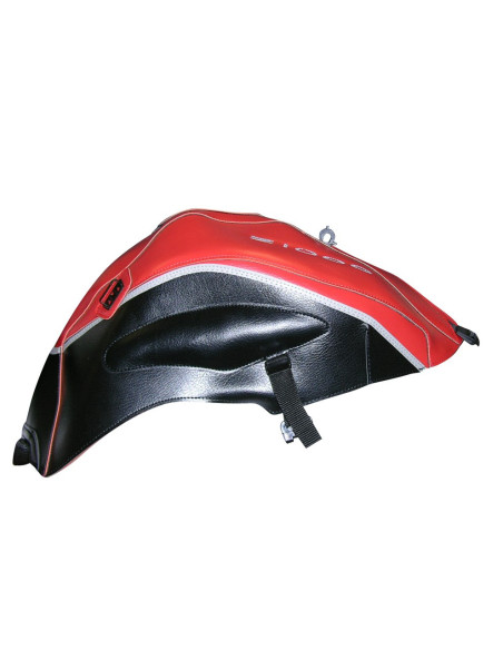 Tapis de réservoir BAGSTER Kawasaki Z 1000 2007-2009 Vermillon Nacre / Noir