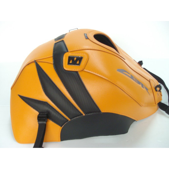 Tapis de réservoir BAGSTER Honda 1000 CBR RR 2008-2011 Orange Repsol / Carbone