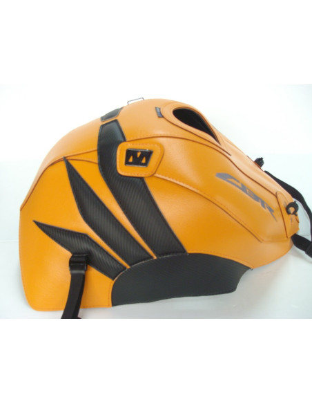 Tapis de réservoir BAGSTER Honda 1000 CBR RR 2008-2011 Orange Repsol / Carbone