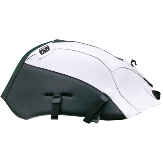 Tapis de réservoir BAGSTER BMW 1200 HP2 Sport 2008-2011 Carbone / Blanc