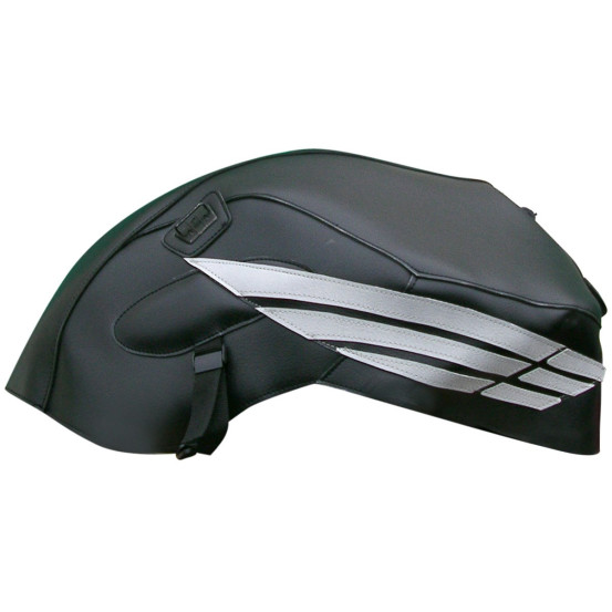 Tapis de réservoir BAGSTER Honda 600 CBF N 2008-2011 Noir / Acier Gris