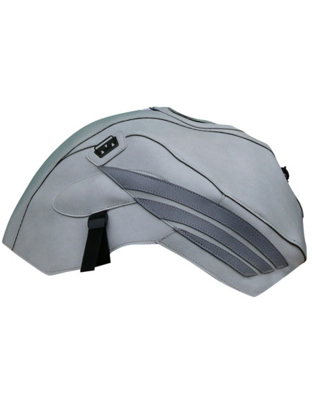 Tapis de réservoir BAGSTER Honda 600 CBF N 2008-2011 Gris Clair / Acier