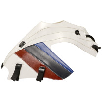 Tapis de réservoir BAGSTER BMW R 1200 GS 2008-2012 Blanc / Gitane / Marine / Vermillon